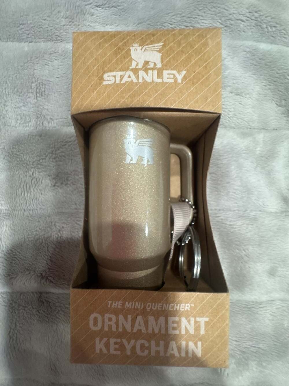 Stanley The Mini Quencher Ornament Keychain Honey Talks